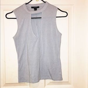 Pale blue forever 21 top